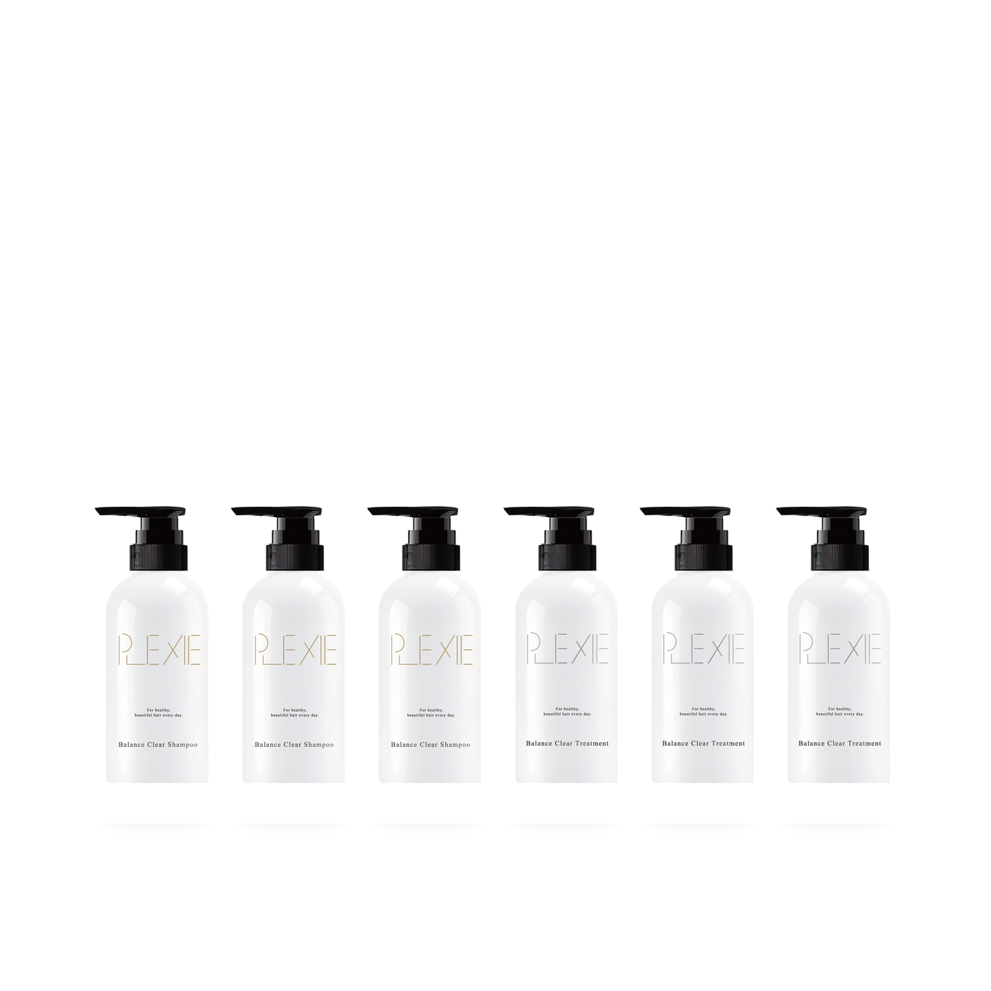 PLEXIE Balance Clear Set 6 Bottles